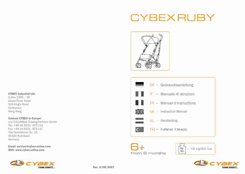 Cybex Strollers Stroller CYBEX RUBY-page_pdf